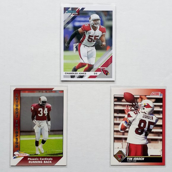 Arizona Cardinals 9 Player Card Lot [FBL1_4] - Picture 7 of 8